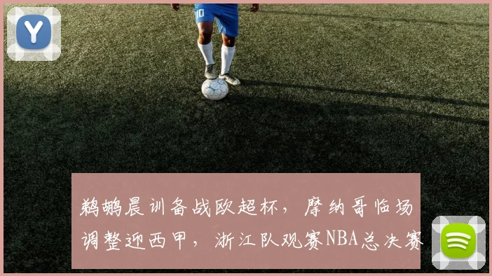 鹈鹕晨训备战欧超杯，摩纳哥临场调